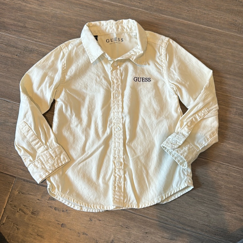 Toddler Guess button down